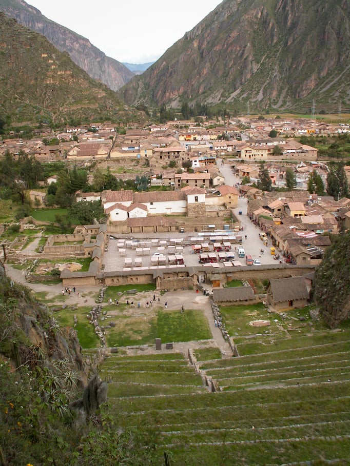 Ollantaytambo From Above